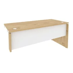 Стол-приставка правый к опорным элементам ONIX O.SPR-4.7R Тиквуд Светлый/Белый