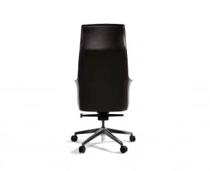 Кресло руководителя Бордо кожа Темно-коричневый