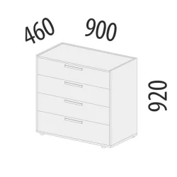 Комод Аляска 501.09