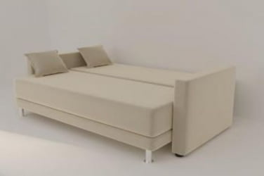 Диван Сальтвик (Berhouse) Цвет фасада: Азур велюр; Тип: Прямой; Материал фасада: Металл/Велюр