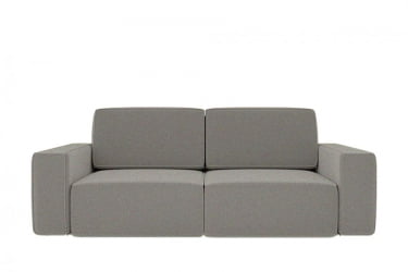 Диван прямой Сунндал (Berhouse) Цвет фасада: Грей рогожка; Тип: Прямой; Материал фасада: Микророгожка