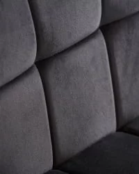 Стул барный ДОБРИН ДОМИНИC Черный велюр МДЖ9-101 / DOBRIN DOMINIC MJ9-101