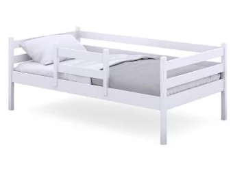 Детская кровать от 3 до 7 лет RooRoom VK-1 Белая