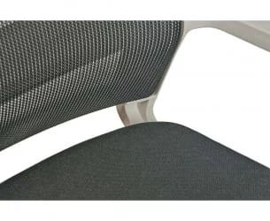 Кресло офисное Бит LB белый пластик Черный