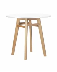 Стол обеденный ALBERT 80 Белый