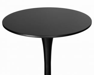 Стол барный МИА БАР (черная столешница, черное основание) / MIA BAR