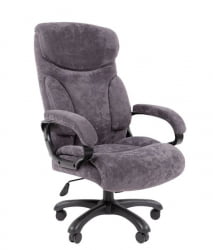 Офисное кресло CХАИРМАН ДОМ (Хоме) 401 Темно-серый / CHAIRMAN (Home)