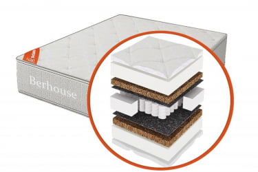 Матрас Mega холкон-кокос (Berhouse) Размер: 1800х2000 мм
