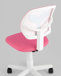 Кресло компьютерное детское ЛОЛО Mermaid Tail пластик белый