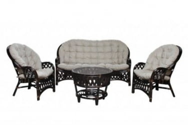 Комплект Черчилль/Рузвельт/Кобана с 3х местным диваном Cherchille6 олива