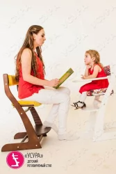 Детский стул из фанеры Усура Белый