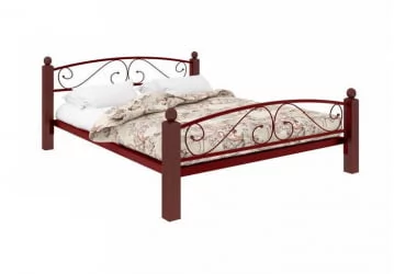 Кровать Вероника Lux Plus 1800х1900 Красная