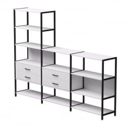 Набор стеллажных систем Everprof EVO №11 Белый Черный