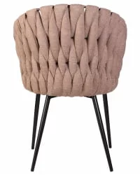 Стул обеденный DOBRIN MATILDA Коричневая ткань LAR 275-3