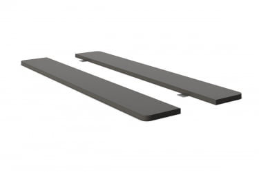 Набор торцов столешниц  для двойных столов с профилем (углы скруглённые) ДЖНО117.АНТ / JNO117.ANT