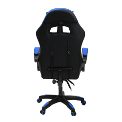 Кресло 892-1 цвет черный/синий с массажем 892-1-black-blue-mass