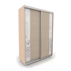 Шкаф-купе 2-х дверный Акцент-Вера КС 1400х600  Дуб молочный