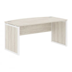 Стол руководителя XTEN-QP XQPET 169 Сосна Эдмонт Белый