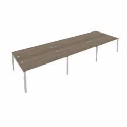 Рабочая станция на 6 раб.места Метал Сйстем Б.СМ-6.4 Вяз/Серый / Metal System