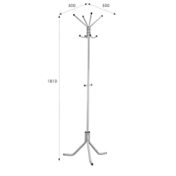 Напольная вешалка для одежды Пико 3 Белый