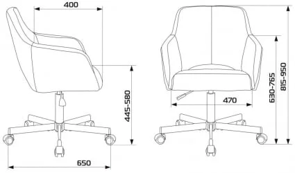 Кресло для оператора Бюрократ CH-380M Серая жемчужина Italia 26 зигзаг