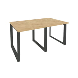 Стол переговорный (2 столешницы) ONIX O.MO-PRG-2.0 Тиквуд Светлый/Антрацит