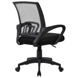 Кресло CROMEX (КРОМЕКС) Top CH-695 сетка/ткань TW черное