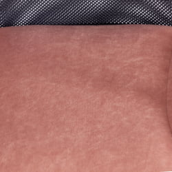 Кресло STAFF флок/ткань, розовый/серый, 137/W-12