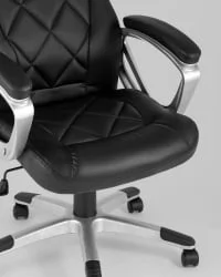 Игровое кресло ТопЧаирс Континентал Черное / TopChairs Continental