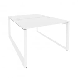 Рабочая станция на О-образном м/к ОНИКС О.МО-Д.РС-2.2.8 Белый Бриллиант / ONIX O.MO-D.RS-2.2.8