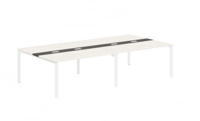 Переговорный стол EDIS EUCT 3116 Ясень Траун Мокко Белый