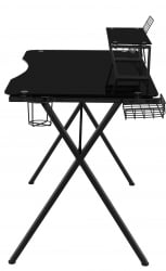 Компьютерный стол с надстройкой GD-06 Black (черный)