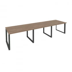 Стол переговорный (3 столешницы) ONIX O.MO-PRG-3.2 Дуб Аризона/Антрацит