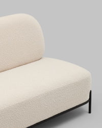 Диван Стоун new ткань букле молочный