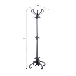 Напольная вешалка для одежды В 2Н Серый