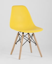 Стул Еамес Стиле ДСВ желтый (разборный каркас) / Eames Style DSW
