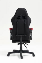 Кресло спортивное TopChairs Phantom черно-красный