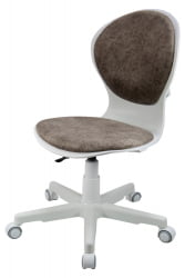 Кресло 1139 FW PL White велюр Bliss 07 шоколад