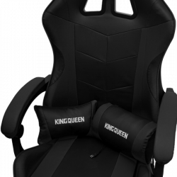 Кресло 1209-1 KINGQUEEN, цвет черный, 1209-1-black-mass