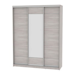 Шкаф-купе B-230х180х60-2(ЯШС-D7D8D7)