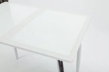 Стол обеденный Аспен КЗ(6195) белый,крокодил супер белый