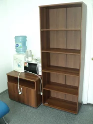 Тумба офисная Альфа 62.45 орех Пегас