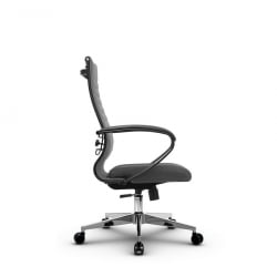 Кресло офисное МЕТТА B 2b 19/K130, Основание 17834 Комплект 3 Светло-серое