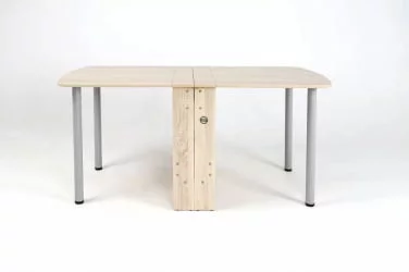 Овальный стол Оригами Ясень Шимо светлый