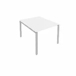 Переговорный стол (1 столешница) Метал Сйстем Б.ПРГ-1.1 Белый/Серый / Metal System