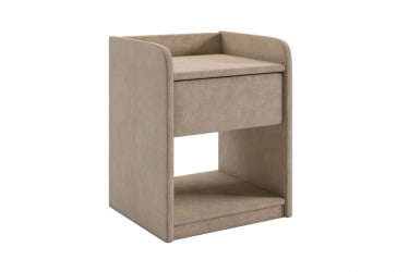 Тумба дизайнерская Аманда 2 TM-003.2 капучино (велюр)