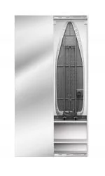 Шкаф со встроенной гладильной доской Iron Box Print (левый, купе) Беленый дуб