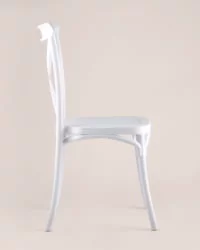 Стул пластиковый Кроссбэк Белый