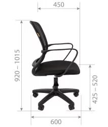 Кресло для оператора Chairman 698LT Черное