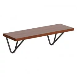 Полка навесная COFFEE SH2-WIRE Орех Французский